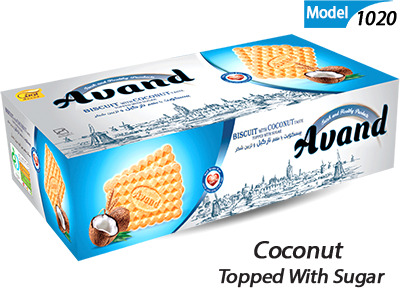 Model No 1020 Coconut Flavoured Biscuits