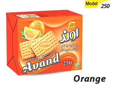 Model No 250 Orange Flavoured Biscuits
