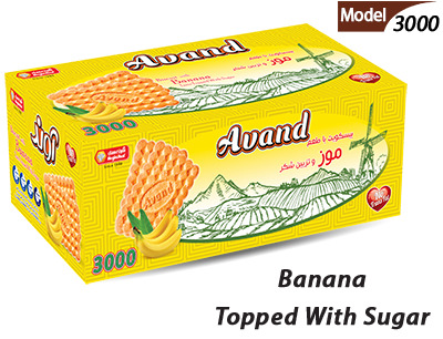 Model No 3000 Banana Flavoured Biscuits