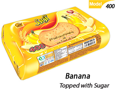 Model No 400 Banana Flavoured Biscuits