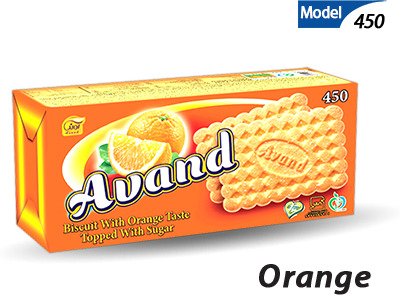 Model No 450 Orange Flavoured Biscuits