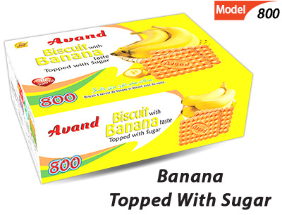 Model No 800 Banana Flavoured Biscuits