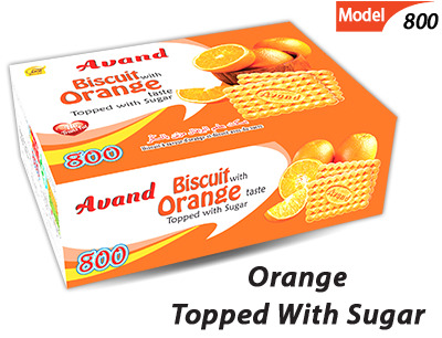 Model No 800 Orange Flavoured Biscuits
