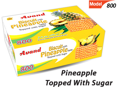 Model No 800 Pineapple Flavoured Biscuits