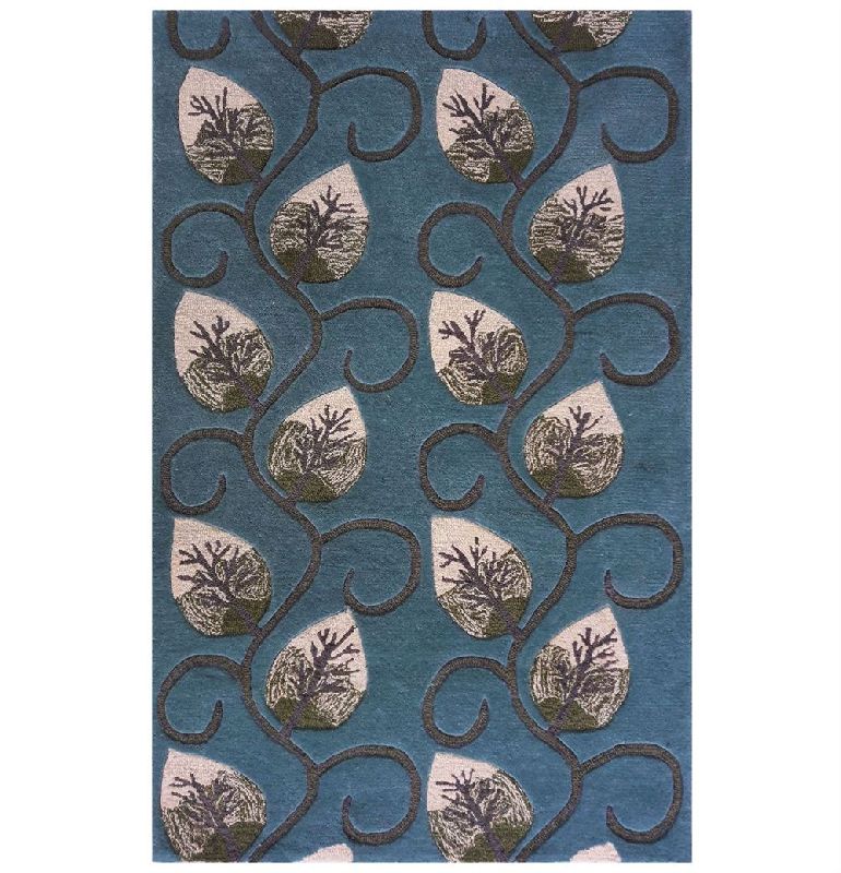 Blue Hand Tufted Rugs