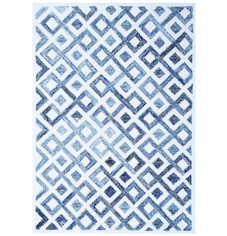 Denim Hand Tufted Rugs, for Durable, Attractive Designs, Shape : Rectangular