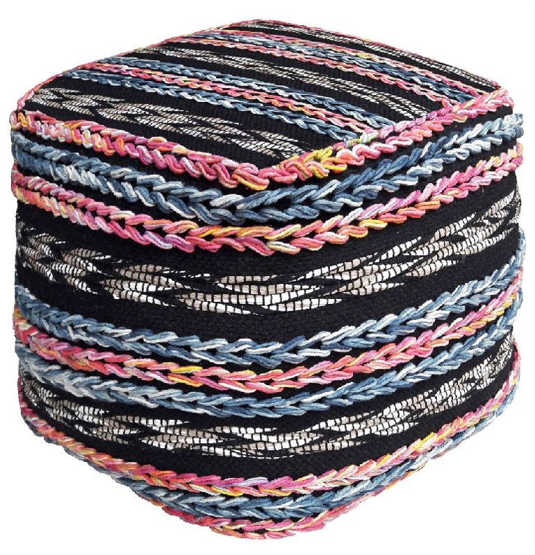 Multicolor Pouf