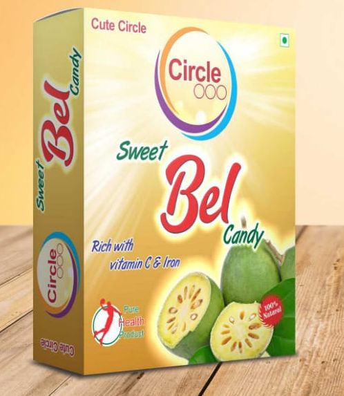 Circle Sweet Bel Candy, Packaging Size : 250gm