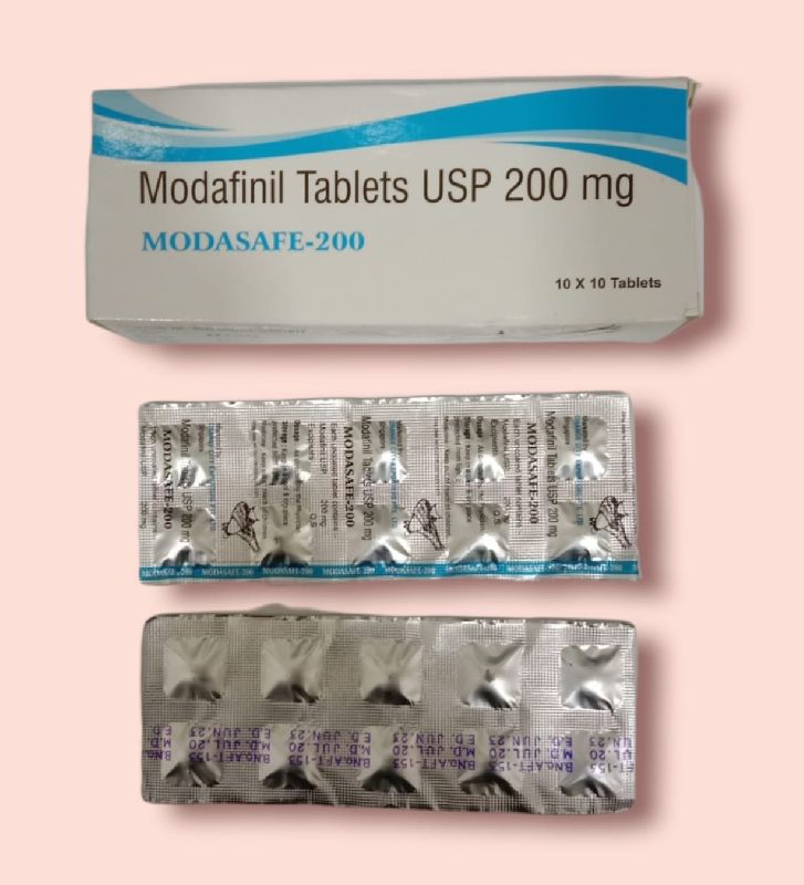 Modafinil Tablets 200 Mg Modasafe 200 Packaging Type Foil Strip Of 10 At Rs 22 44 Tablet In