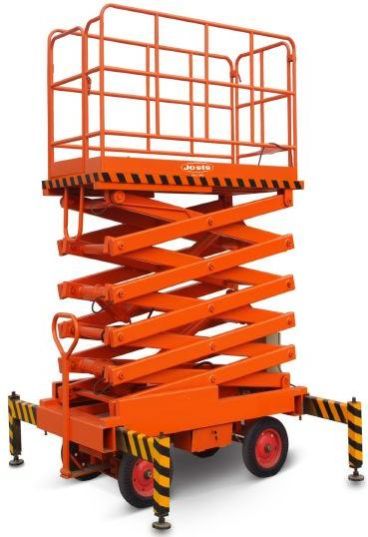 Mobile Push Around Scissor Lift