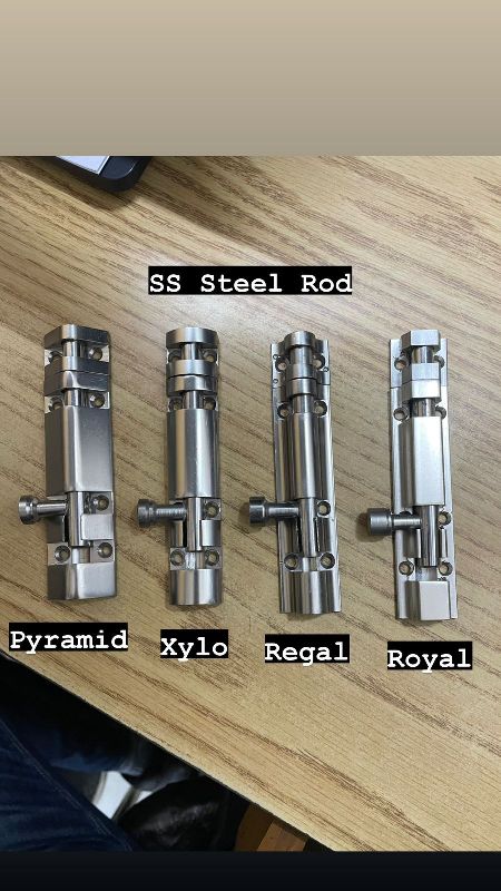 Aluminium Steel Rod Towerbolt, Size : 5inch