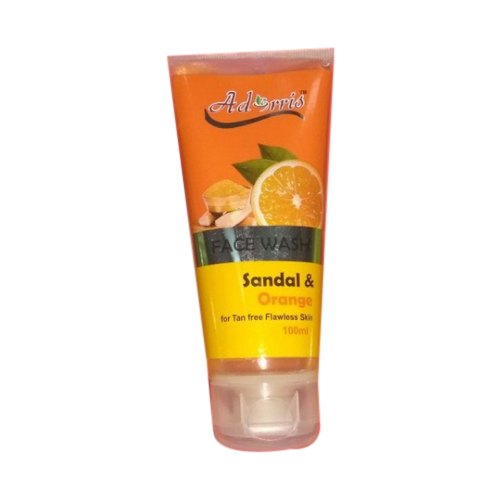 Sandal and Orange Face Wash, Packaging Size : 100 ml