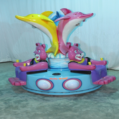 Disco Dolphin Ride Multi Kiddie Ride, Color : Multicolour