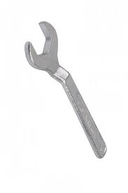Metal Polished Gas Spanner, for Fittings, Color : Silver