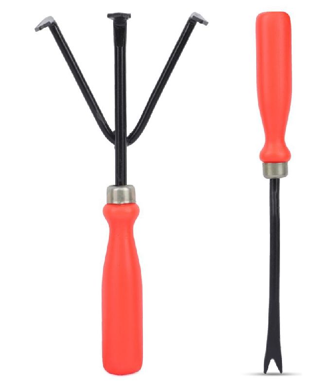 Hand Cultivator with Plastic Handle, for Garden Use