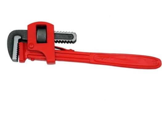 Single Metal Manual Non Polished Stillson Pipe Wrench, for Constructional Fittings