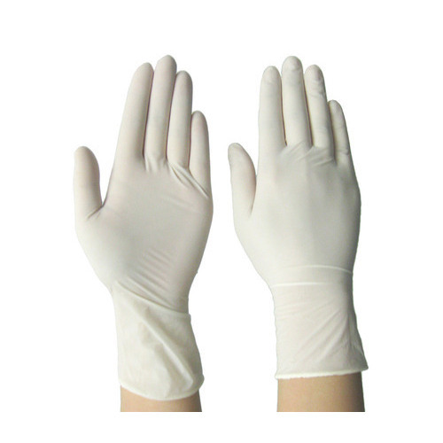 Rubber Disposable Surgical Gloves, Size : M