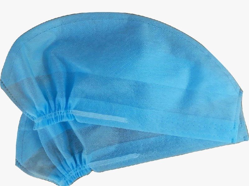 Plain Non Woven Surgical Cap, Feature : Anti-Wrinkle, Comfortable