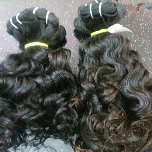 Human Hair Extensions, for Parlour, Personal, Style : Curly, Straight, Wavy