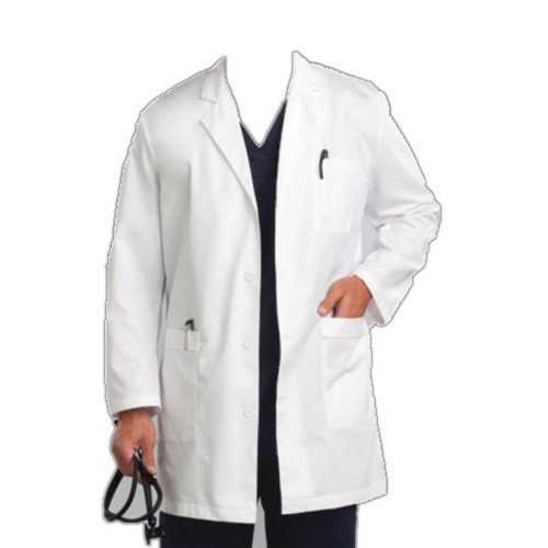 Plain Cotton doctor coat, Size : M, S, XL