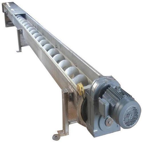 Stainless Steel Polished Horizontal Screw Conveyor, for Filtering, Acid Pickling, Certification : CE Certified