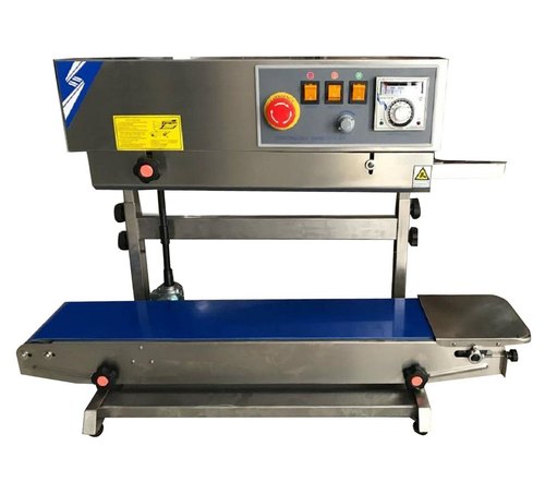 Mild Steel Continuous Band Sealer Machine, Voltage : 220 V