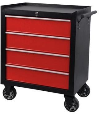4 Drawer Tool Trolley