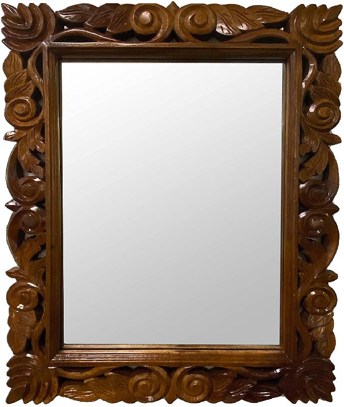 Wooden Frame Mirror