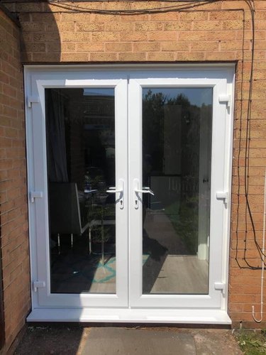 French Door, Frame Color : White