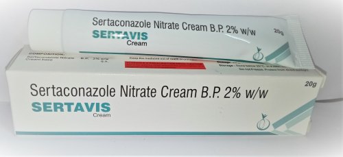 Sertavis Sertaconazole Cream, for Personal, Packaging Size : 20g