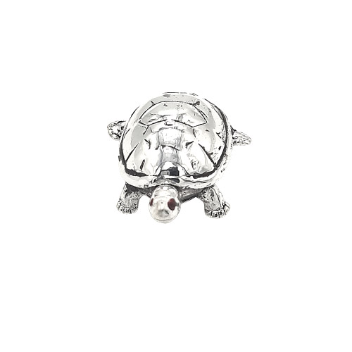 Silver Tortoise Statue