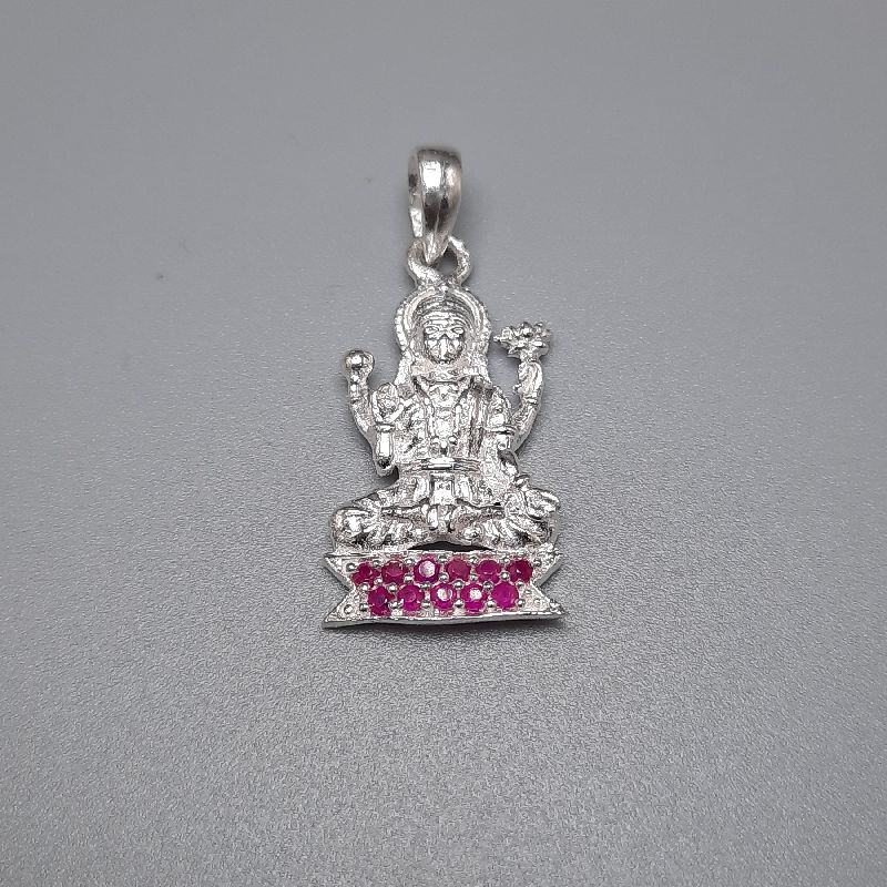 Sterling Silver Laxmi Pendant, Occasion : For Anniversaries, Gifts, Birthday Gifts,  Special Occasions