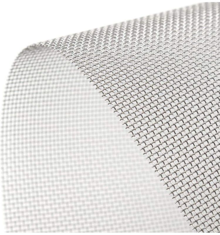 Stainless Steel 304 ,Woven Wire 20 Mesh - 12x36(30x90cm) Metal Mesh Sheet  1mm Hole Great for Air Ventilation, Rat