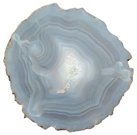 Polished NATURAL AGATE COASTER, Size : 4x 6 inch