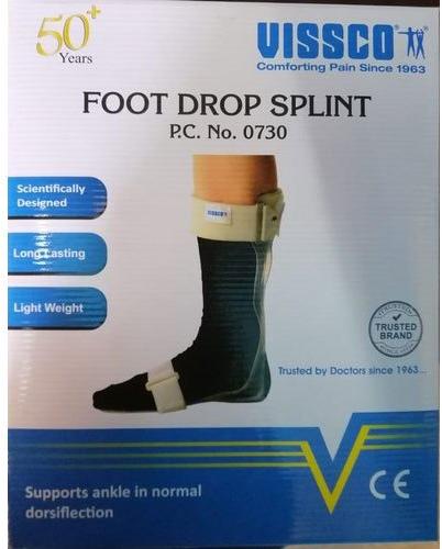 Vissco Foot Drop Splint, Color : Black
