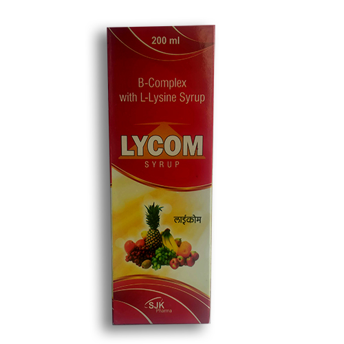 Lycom Syrup, Packaging Type : Plastic Bottle