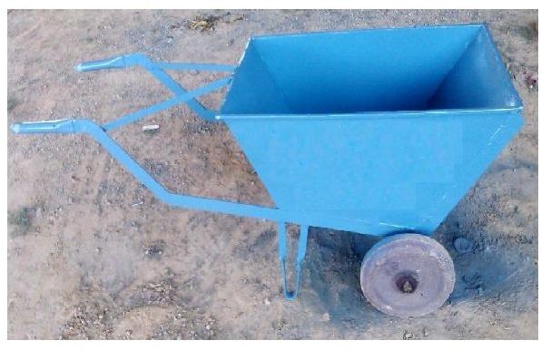 Iron Wheel Barrow 3.5 CFT, for Garden Use, Industrial Use, Capacity : 10-100kg, 100-200kg