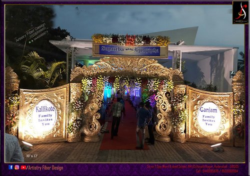 Fiber Wedding Entrance Gate