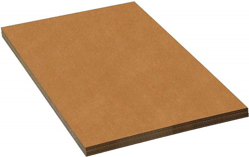 Brown Corrugated Cardboard Sheets, for Making Box