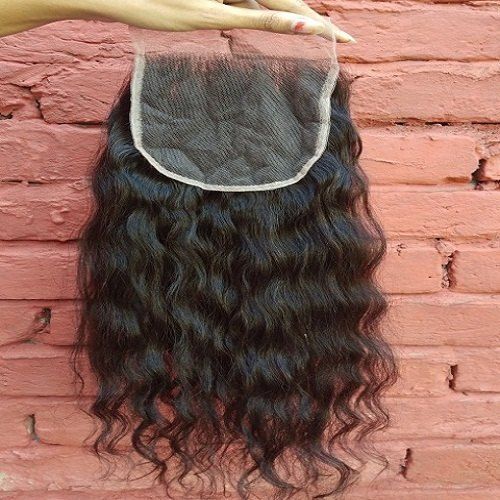 Natural Wavy Lace Hair Closure