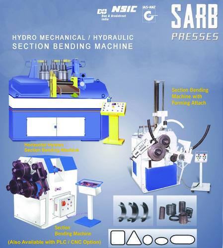 Section Bending Machine, Feature : Easy to use, Light weight, Premium finish.