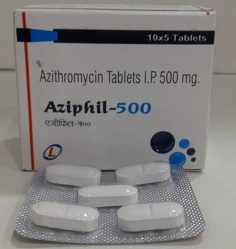Azithromycin Tablets, Grade Standard : Medicine Grade