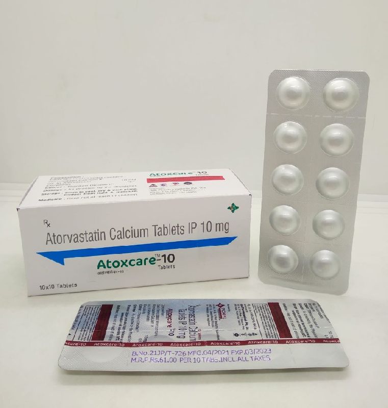 Atorvastatin 10 Mg Tablets, for Clinical, Hospital