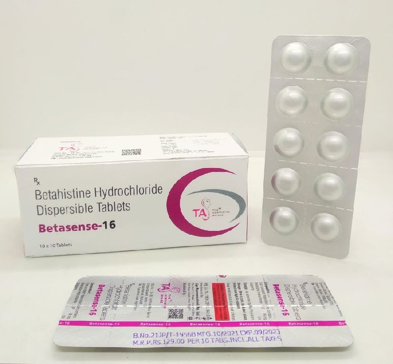 Betahistine Hydrochloride Tablets, for Clinical, Hospital, Grade Standard : Medicine Grade