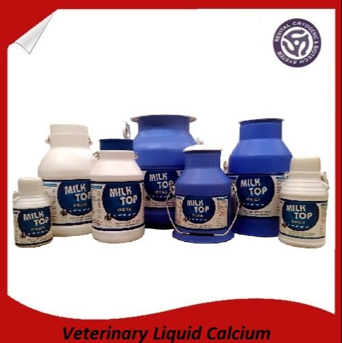Veterinary Liquid Calcium, Packaging Type : Plastic Milk Can