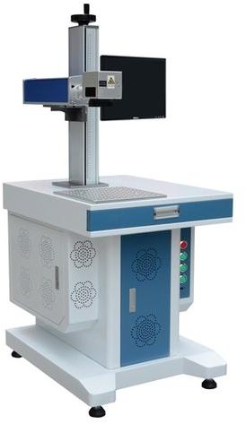 Cabinet Fiber Laser Marking Machine, for Industrial