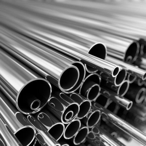 Round Metal Stainless Steel Tubes, for Construction, Length : 12-15 Mtr