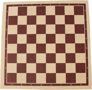  Square Chess Board, Color : Brown, Skin