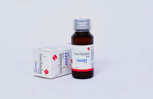 ULCET Cetrizine Dihydrochloride Syrup, Packaging Size : 60 ML
