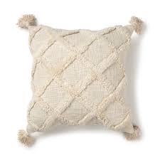 CU-1977 Cotton Tufted Cushion Cover, Size : 45x45/ 50 x50 CMS